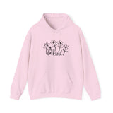 Be Kind Floral Hoodie