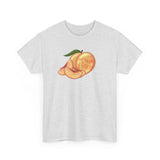 Don't Worry, Be Peachy Unisex Heavy Cotton Tee