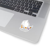 Hope This Email Finds You Before I do Funny Porch Goose Kiss-Cut Sticker