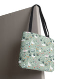Floral Goose Pattern Tote Bag