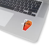 Ew People Skeleton in Coffin Eerie Kiss-Cut Sticker