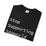Stop Supporting SeaWorld Tshirt