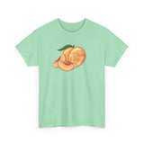 Don't Worry, Be Peachy Unisex Heavy Cotton Tee