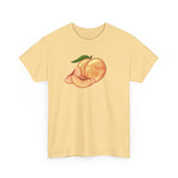 Don't Worry, Be Peachy Unisex Heavy Cotton Tee