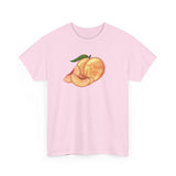Don't Worry, Be Peachy Unisex Heavy Cotton Tee