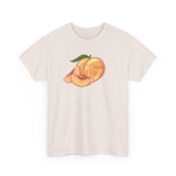 Don't Worry, Be Peachy Unisex Heavy Cotton Tee
