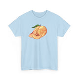 Don't Worry, Be Peachy Unisex Heavy Cotton Tee