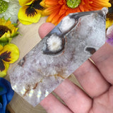 Blue Flower Agate Tower - You Choose