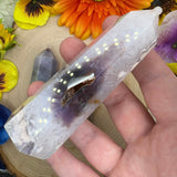 Blue Flower Agate Tower - You Choose