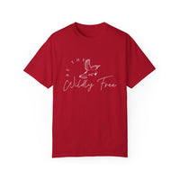Comfort Colors Be The Wildly Free Eco-Friendly Garment-Dyed T-Shirt, Casual Everyday Wear, Eco-Conscious Fashion, Comfortable Summer Top