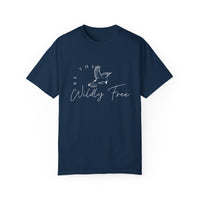 Comfort Colors Be The Wildly Free Eco-Friendly Garment-Dyed T-Shirt, Casual Everyday Wear, Eco-Conscious Fashion, Comfortable Summer Top