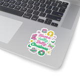 Have a Holly Dolly Christmas Kiss-Cut Sticker, Dolly Parton Inspired Sticker