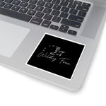 Be The Wildly Free Inspirational Kiss-Cut Stickers for Laptops, Notebooks, Water Bottles, Gifts, Self-Expression