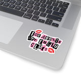 Ice Agents Are Fugly Sluts Anti-Ice Kiss-Cut Sticker