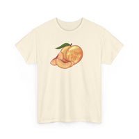 Don't Worry, Be Peachy Unisex Heavy Cotton Tee