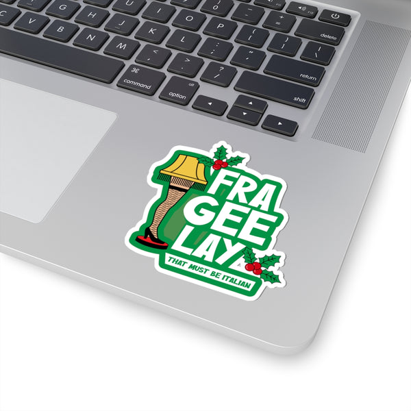 Fragelay Leg Lamp Kiss-Cut Sticker, A Christmas Story inspired
