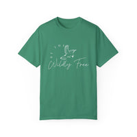 Comfort Colors Be The Wildly Free Eco-Friendly Garment-Dyed T-Shirt, Casual Everyday Wear, Eco-Conscious Fashion, Comfortable Summer Top