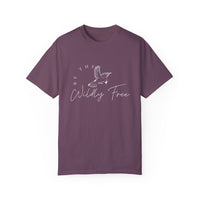 Comfort Colors Be The Wildly Free Eco-Friendly Garment-Dyed T-Shirt, Casual Everyday Wear, Eco-Conscious Fashion, Comfortable Summer Top
