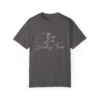 Comfort Colors Be The Wildly Free Eco-Friendly Garment-Dyed T-Shirt, Casual Everyday Wear, Eco-Conscious Fashion, Comfortable Summer Top