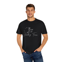 Comfort Colors Be The Wildly Free Eco-Friendly Garment-Dyed T-Shirt, Casual Everyday Wear, Eco-Conscious Fashion, Comfortable Summer Top