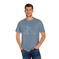 Comfort Colors Be The Wildly Free Eco-Friendly Garment-Dyed T-Shirt, Casual Everyday Wear, Eco-Conscious Fashion, Comfortable Summer Top