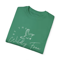 Comfort Colors Be The Wildly Free Eco-Friendly Garment-Dyed T-Shirt, Casual Everyday Wear, Eco-Conscious Fashion, Comfortable Summer Top