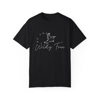 Comfort Colors Be The Wildly Free Eco-Friendly Garment-Dyed T-Shirt, Casual Everyday Wear, Eco-Conscious Fashion, Comfortable Summer Top