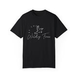 Comfort Colors Be The Wildly Free Eco-Friendly Garment-Dyed T-Shirt, Casual Everyday Wear, Eco-Conscious Fashion, Comfortable Summer Top