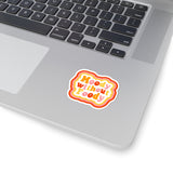 Colorful 'Moody Without Foody' Kiss-Cut Sticker