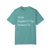 Stop Supporting SeaWorld Tshirt | Sustainable Fashion, Animal Rights Tee, Gift for Activists, Ocean Awareness