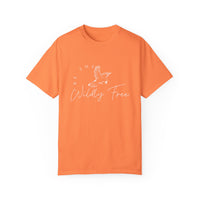 Comfort Colors Be The Wildly Free Eco-Friendly Garment-Dyed T-Shirt, Casual Everyday Wear, Eco-Conscious Fashion, Comfortable Summer Top