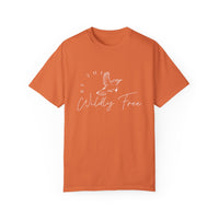 Comfort Colors Be The Wildly Free Eco-Friendly Garment-Dyed T-Shirt, Casual Everyday Wear, Eco-Conscious Fashion, Comfortable Summer Top