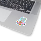 Currently Disassociating at the Pumpkin Patch Kiss-Cut Sticker, Halloween Fall Sticker