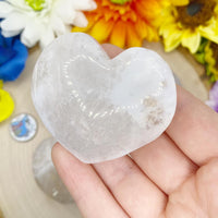 Flower Agate Hearts - You Choose