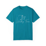 Comfort Colors Be The Wildly Free Eco-Friendly Garment-Dyed T-Shirt, Casual Everyday Wear, Eco-Conscious Fashion, Comfortable Summer Top
