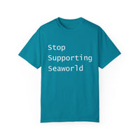 Stop Supporting SeaWorld Tshirt | Sustainable Fashion, Animal Rights Tee, Gift for Activists, Ocean Awareness