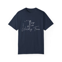 Comfort Colors Be The Wildly Free Eco-Friendly Garment-Dyed T-Shirt, Casual Everyday Wear, Eco-Conscious Fashion, Comfortable Summer Top