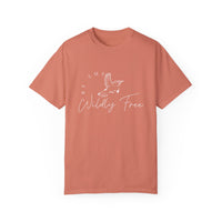 Comfort Colors Be The Wildly Free Eco-Friendly Garment-Dyed T-Shirt, Casual Everyday Wear, Eco-Conscious Fashion, Comfortable Summer Top