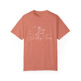 Comfort Colors Be The Wildly Free Eco-Friendly Garment-Dyed T-Shirt, Casual Everyday Wear, Eco-Conscious Fashion, Comfortable Summer Top