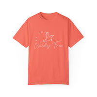 Comfort Colors Be The Wildly Free Eco-Friendly Garment-Dyed T-Shirt, Casual Everyday Wear, Eco-Conscious Fashion, Comfortable Summer Top