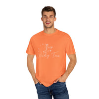 Comfort Colors Be The Wildly Free Eco-Friendly Garment-Dyed T-Shirt, Casual Everyday Wear, Eco-Conscious Fashion, Comfortable Summer Top