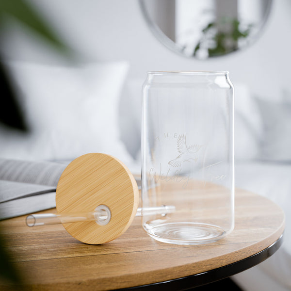 Be The Wildly Free Sipper Glass, 16oz
