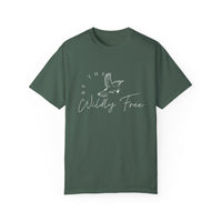 Comfort Colors Be The Wildly Free Eco-Friendly Garment-Dyed T-Shirt, Casual Everyday Wear, Eco-Conscious Fashion, Comfortable Summer Top