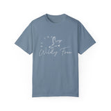 Comfort Colors Be The Wildly Free Eco-Friendly Garment-Dyed T-Shirt, Casual Everyday Wear, Eco-Conscious Fashion, Comfortable Summer Top