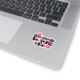 Ice Agents Are Fugly Sluts Anti-Ice Kiss-Cut Sticker