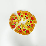 Fake Pizza Magnets, Set of 8 + Tin