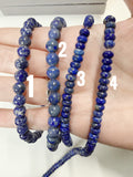 Custom Lapis Lazuli Handmade Stainless Steel Beaded Necklace