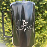 Be The Wildly Free 40oz Insulated Tumbler - Perfect for Outdoor Adventures, Gifts, Travel, or Daily Use, Engraved Design