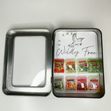 Haribo Inspired Candy Bag Magnets, Non-Edible, Set of 8 + Tin