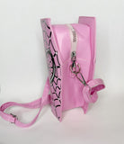 Small Novelty PU Leather Heart Coffin Bag, Fanny Pack, Coffin Shaped Crossbody Bag